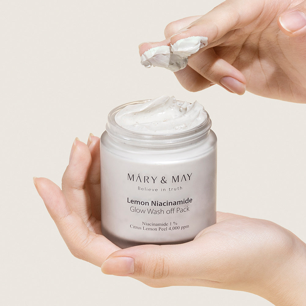 Mary&May Masque exfoliant éclaircissant au citron et à la niacinamide 125 g