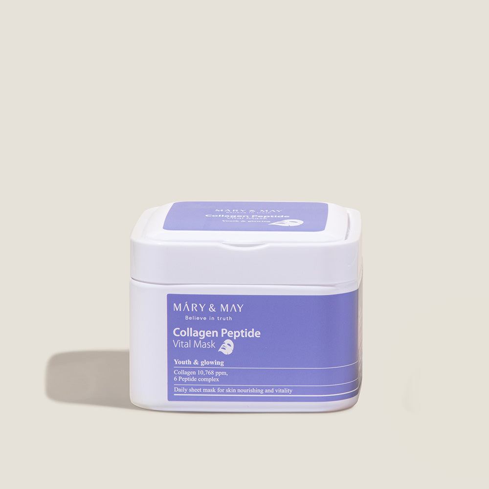 Mary&May Collagen Peptide Vital Mask 30 masques (400g)