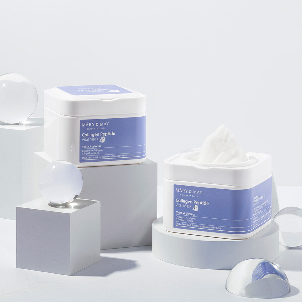 Mary&May Collagen Peptide Vital Mask 30 masques (400g)