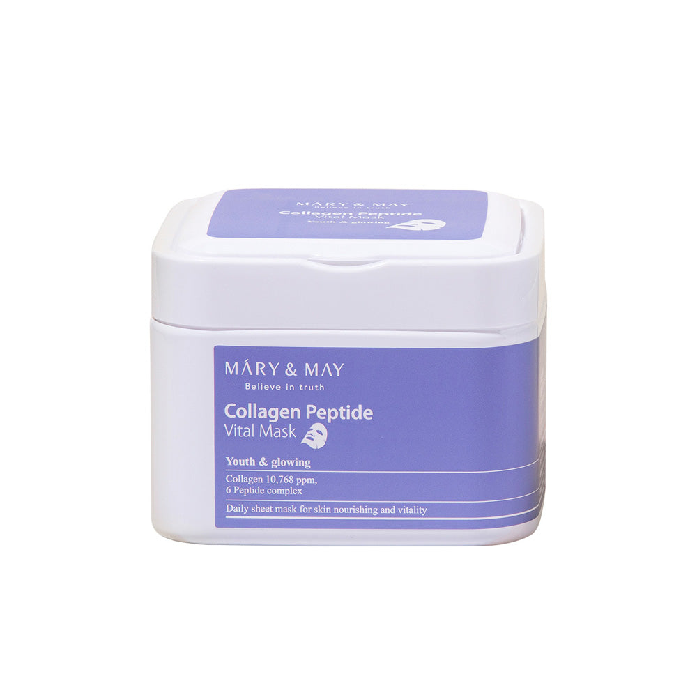 Mary&May Collagen Peptide Vital Mask 30 masques (400g)