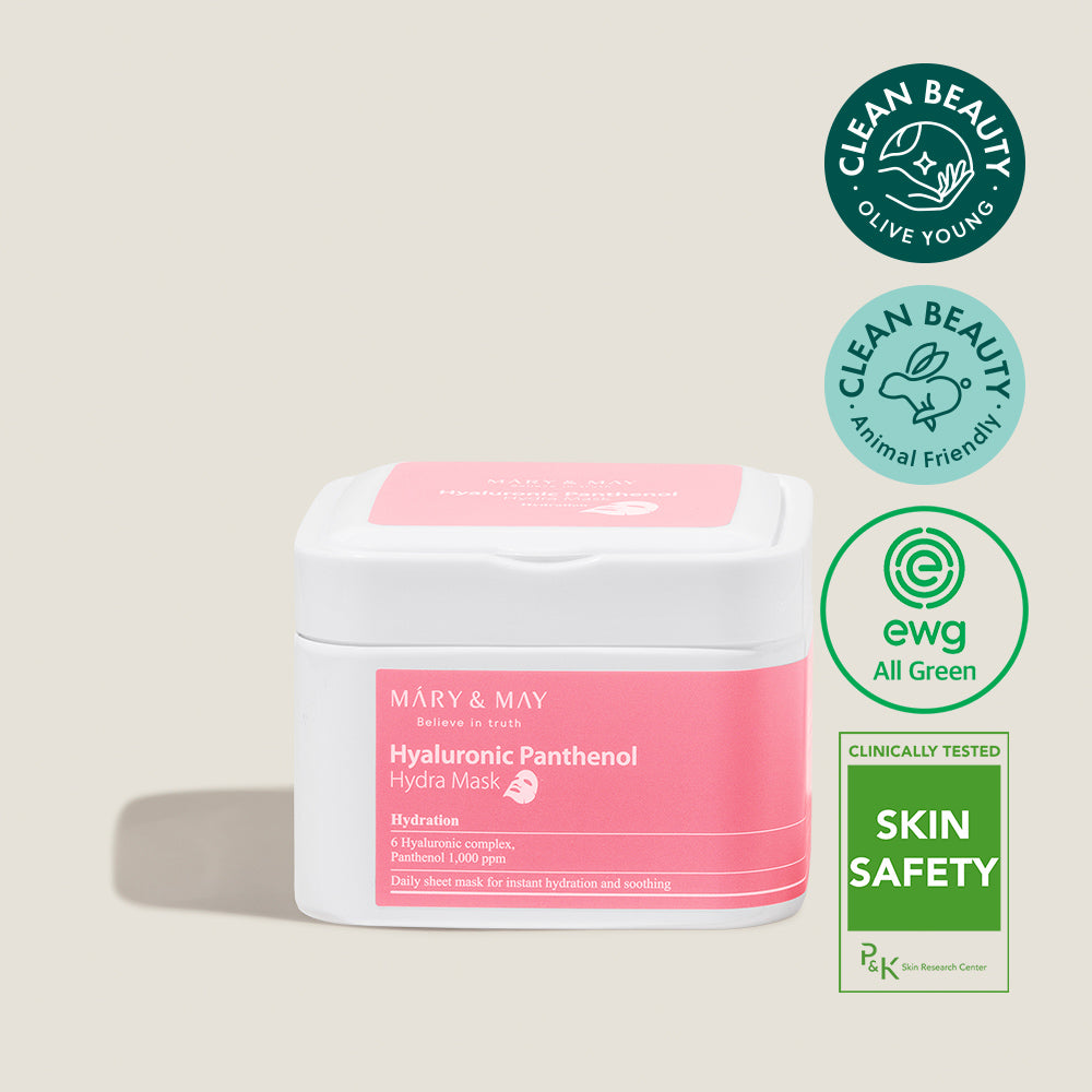 Mary&May Masque Hydra Acide Hyaluronique Panthénol 30 unités (400g)
