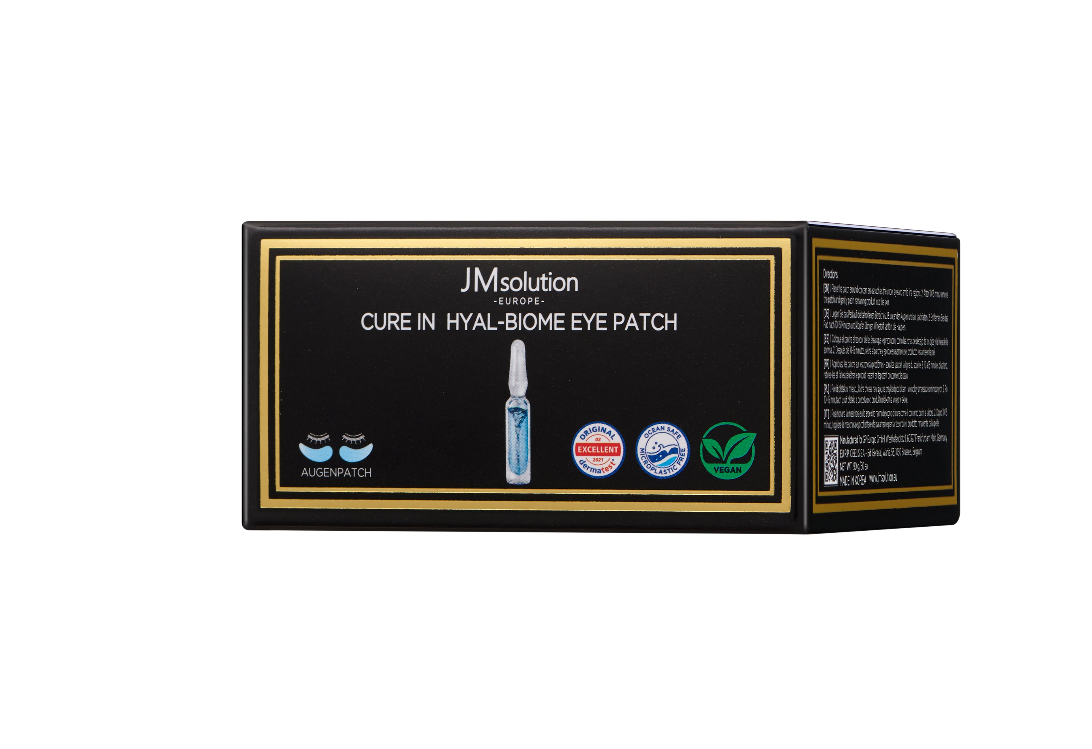 JMSOLUTION Europe CURE IN HYAL-BIOME PATCHS YEUX 60 PAIRES
