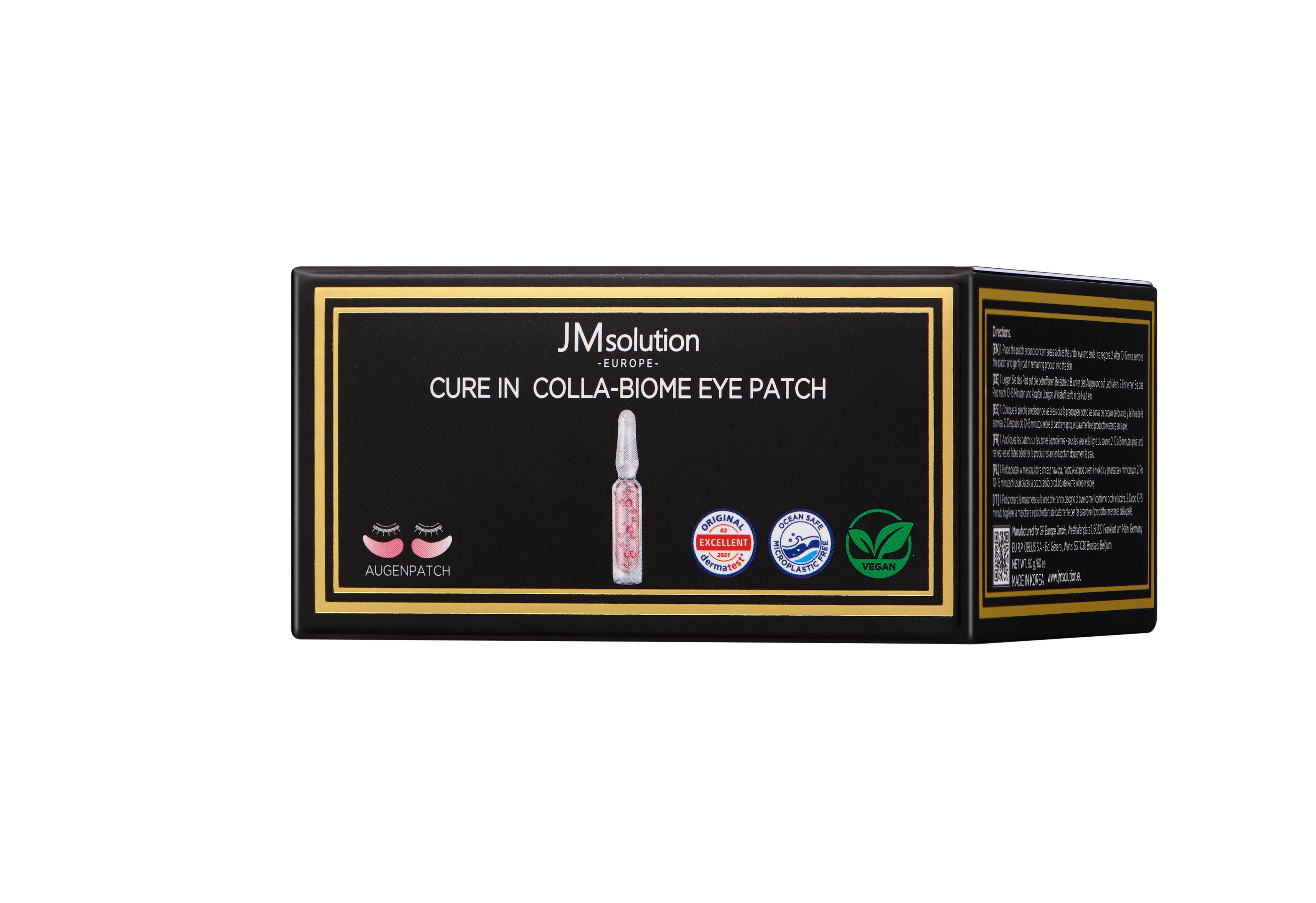 JMSOLUTION Europe CURE IN COLLA-BIOME PATCHS POUR LES YEUX 60EA