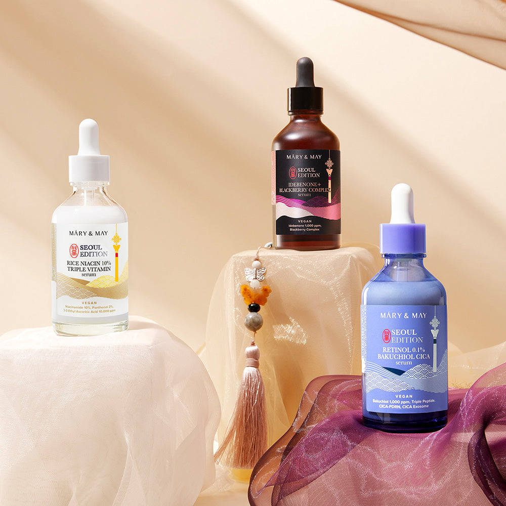 Mary&May [Édition Séoul] Sérum Retinol 0,1% Bakuchiol Cica 80 ml