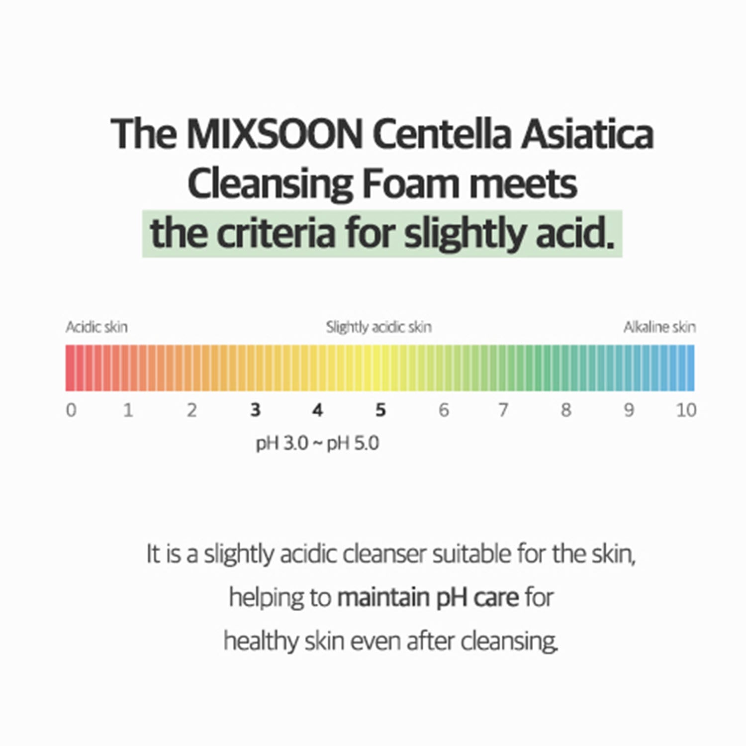 MIXSOON Centella Mousse Nettoyante [150ml]
