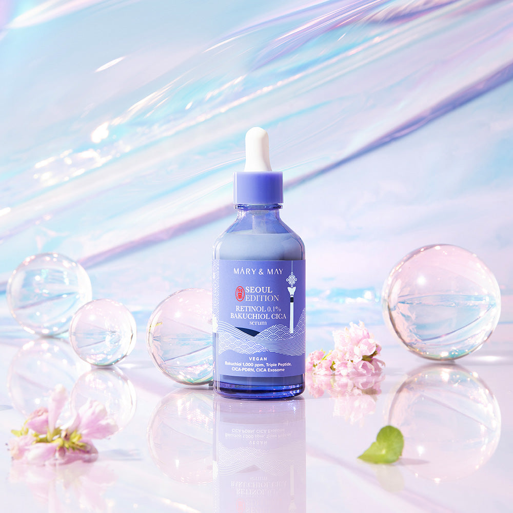 Mary&May [Édition Séoul] Sérum Retinol 0,1% Bakuchiol Cica 80 ml