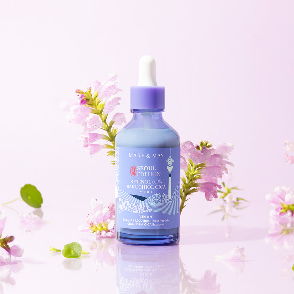 Mary&May [Édition Séoul] Sérum Retinol 0,1% Bakuchiol Cica 80 ml