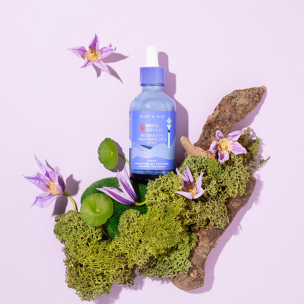 Mary&May [Édition Séoul] Sérum Retinol 0,1% Bakuchiol Cica 80 ml