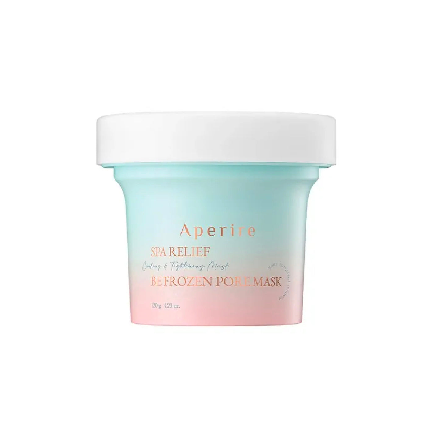Aperire Spa relief be frozen pore mask 120g