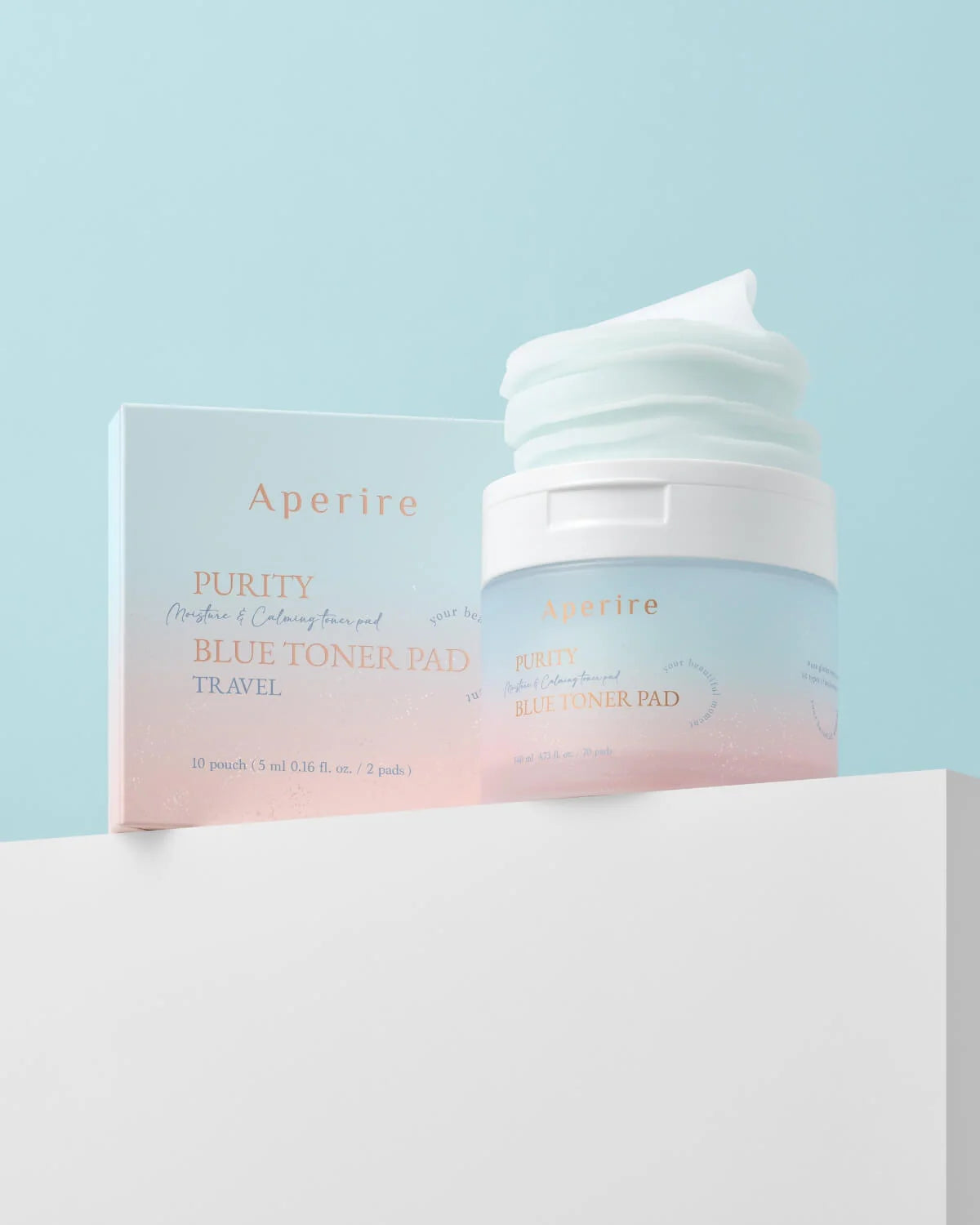 Aperire purity blue toner pad 70 tampons