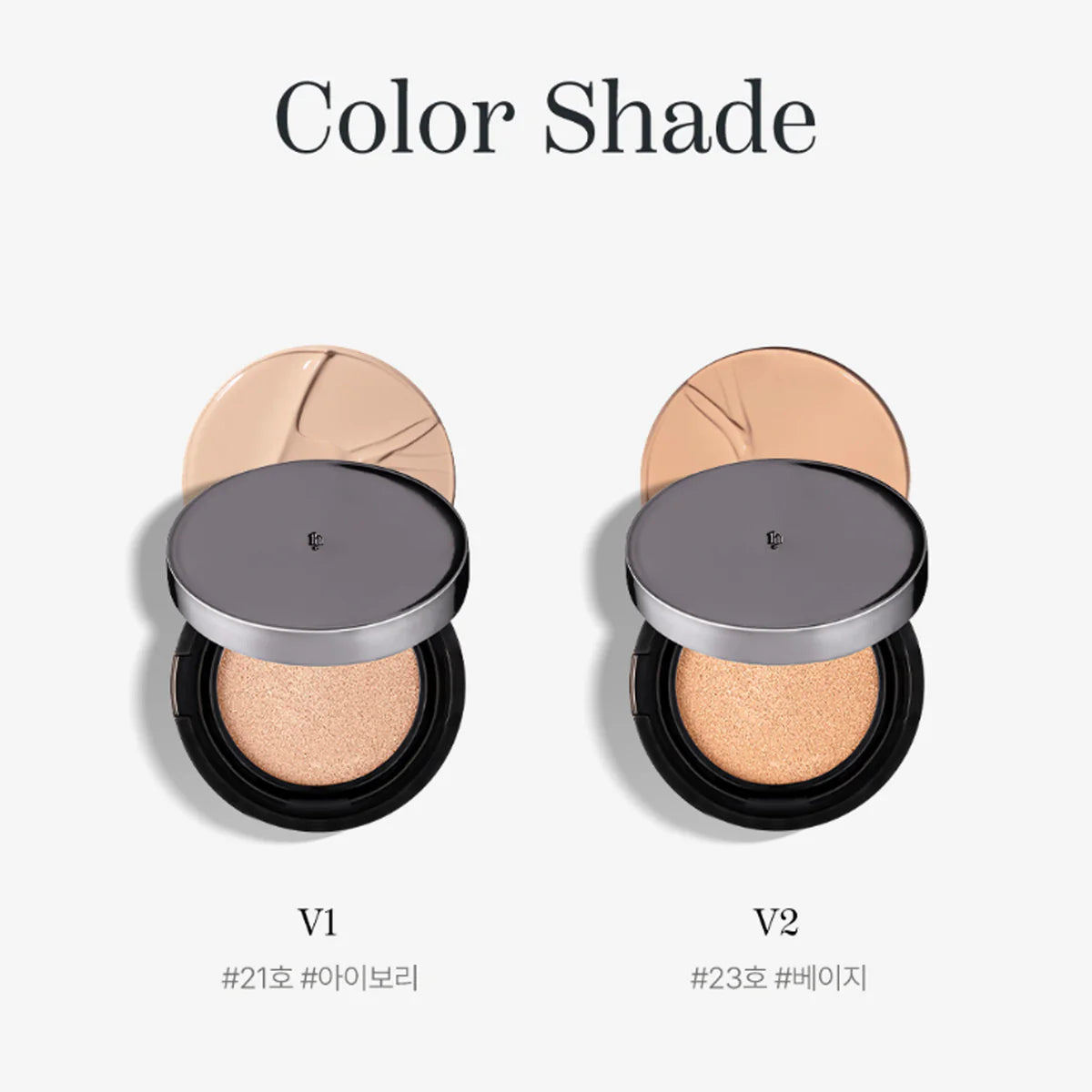 Hevvy Makeup Gleaming Skin H Cushion / Semi Mat (+recharge) 10g