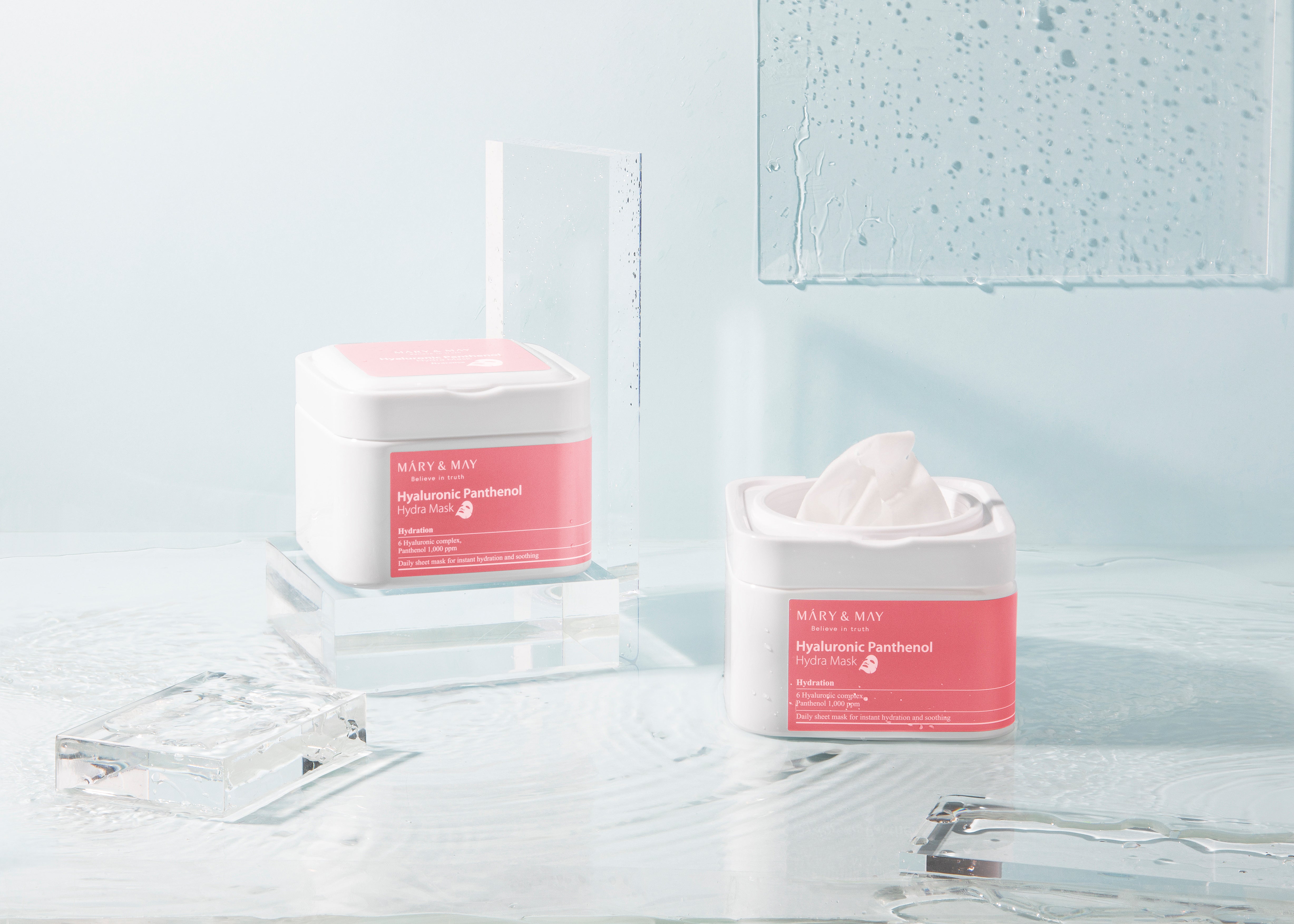 Mary&May Masque Hydra Acide Hyaluronique Panthénol 30 unités (400g)