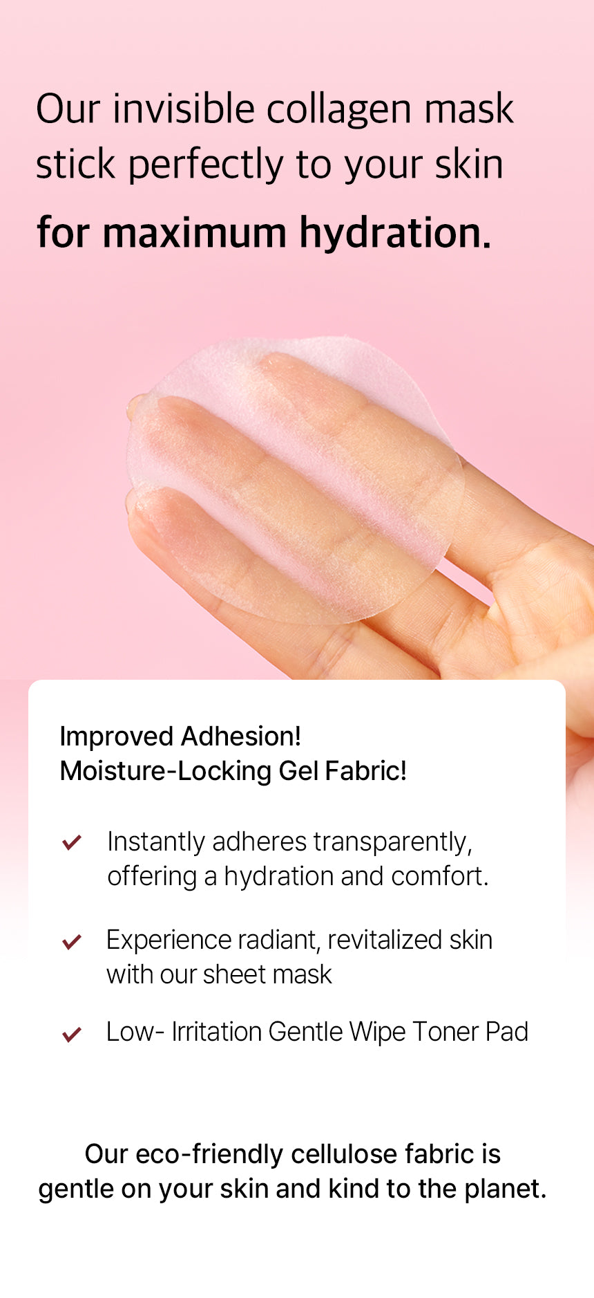 MIXSOON Collagen Toner Pad 110 Pièces