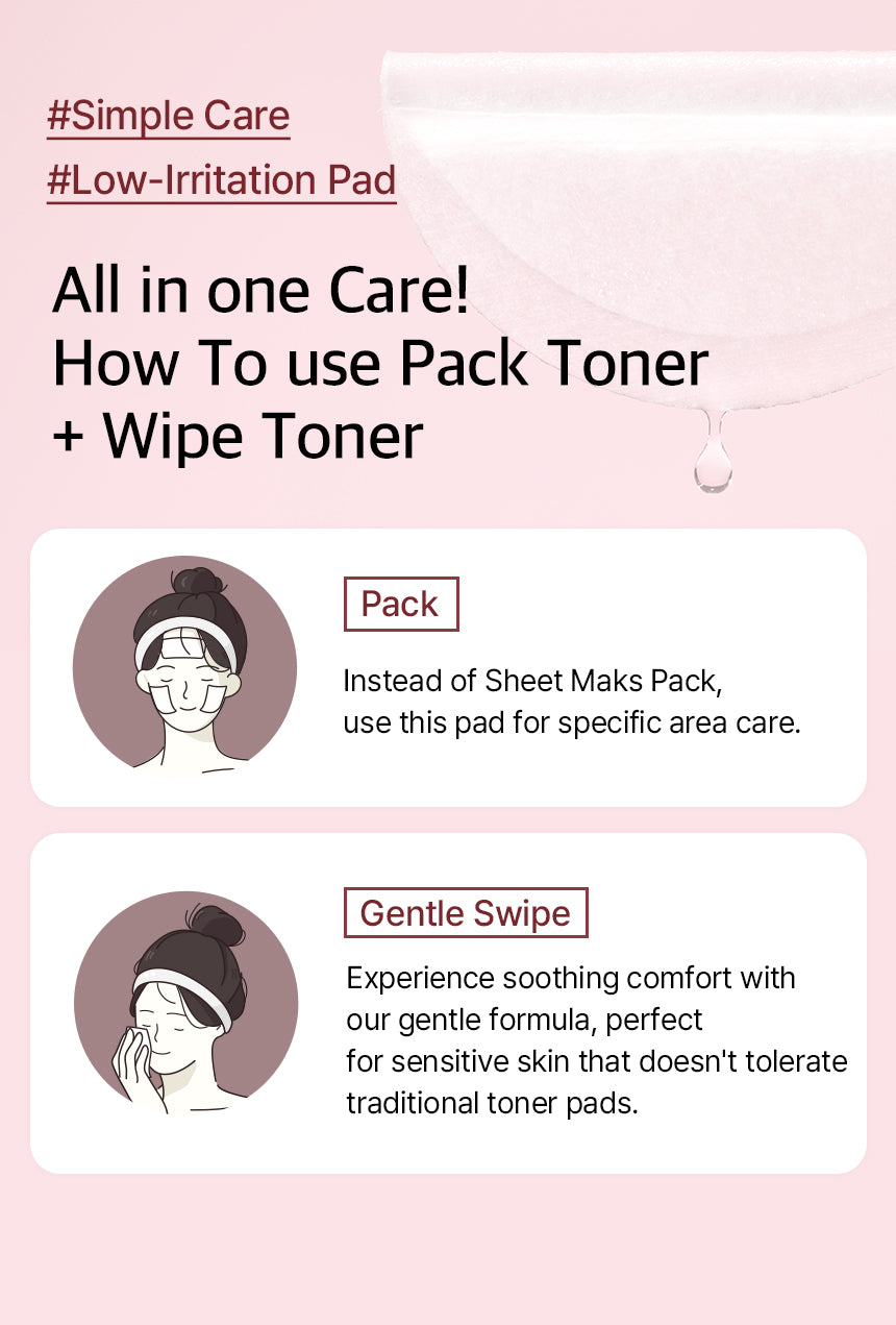 MIXSOON Collagen Toner Pad 110 Pièces