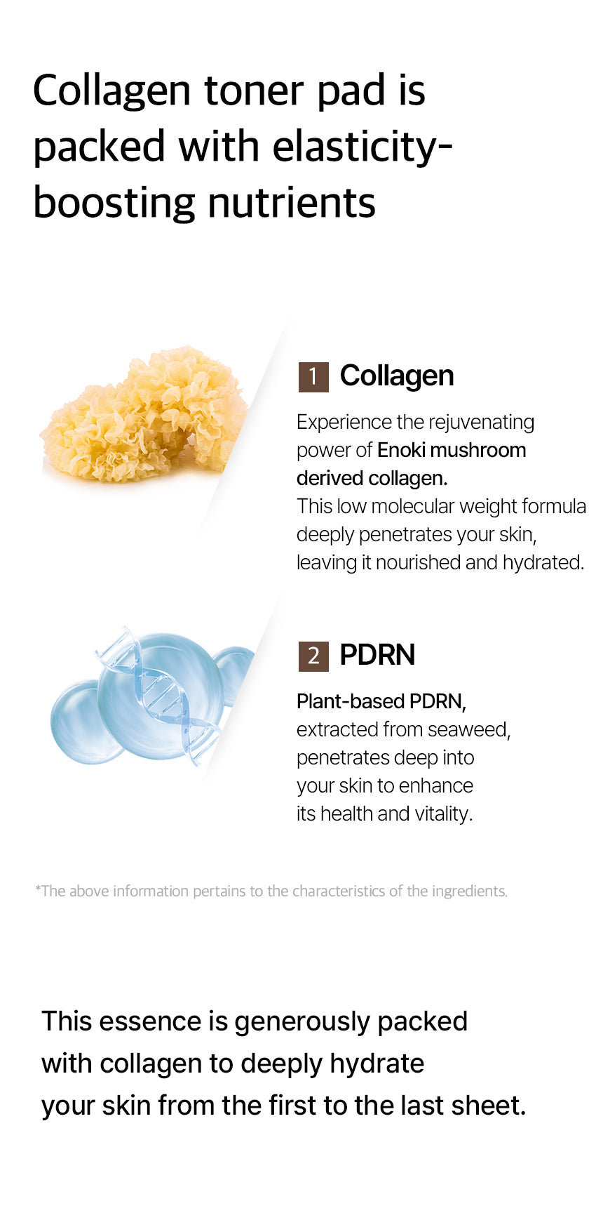 MIXSOON Collagen Toner Pad 110 Pièces