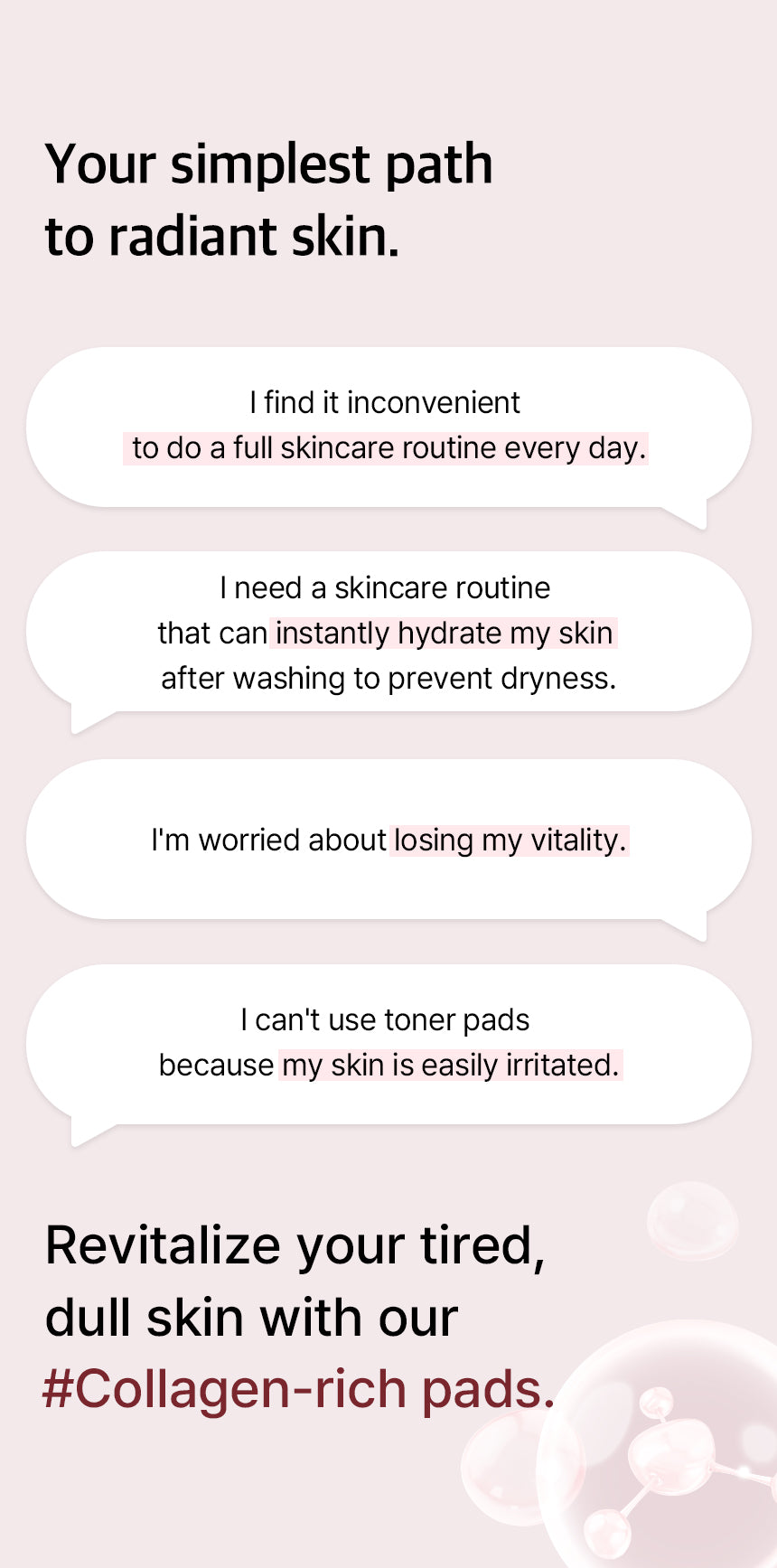 MIXSOON Collagen Toner Pad 110 Pièces