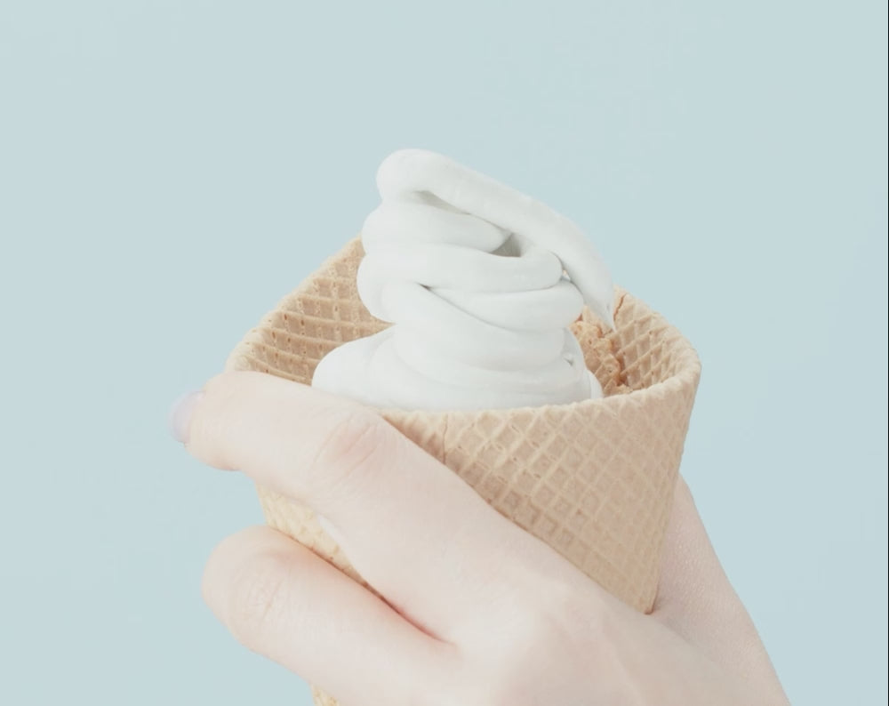 Charger la vidéo : Aperire Be Frozen Pore Mask To Foam Cleanser 120g